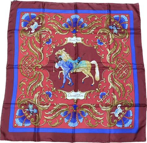 hermes cheval scarf|authentic Hermes scarf.